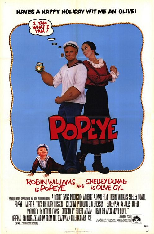 Forgotten Masterpieces #2: Popeye (1980) | Dr. Dan's Medicine